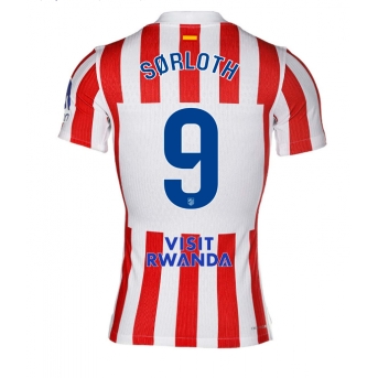 Billige Fotballdrakt Atletico Madrid Alexander Sorloth #9 Replika Hjemmedrakt 2025-26 Kortermet